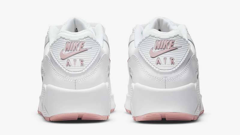 Nike Air Max 90 LTR GS White Pink Glaze Back