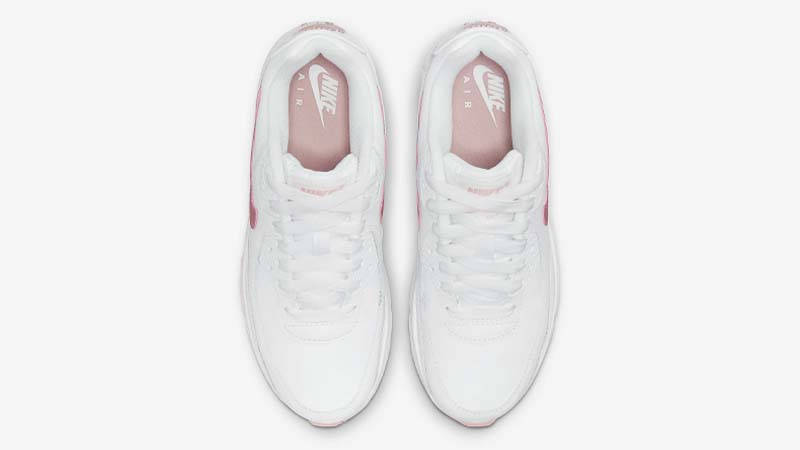 Nike Air Max 90 LTR GS White Pink Glaze Middle