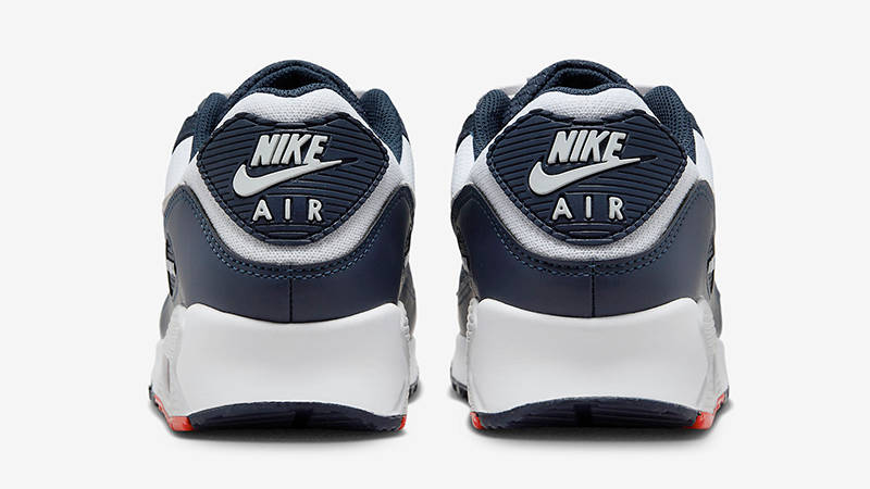 Nike Air Max 90 Navy Crimson DM0029-400 Back