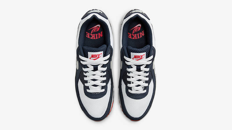 Nike Air Max 90 Navy Crimson DM0029-400 Top
