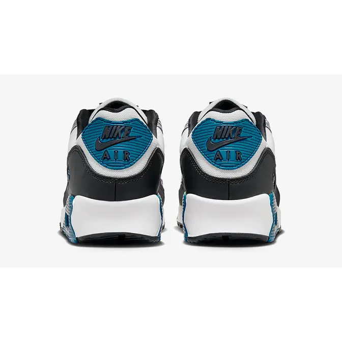 Nike Air Max 90 White Black Teal | Where To Buy | FB9658-002 | The Sole ...