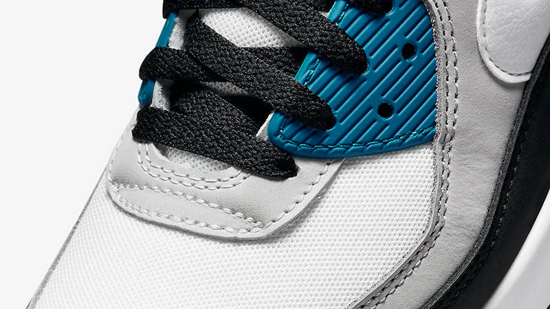 Nike Air Max 90 White Black Teal FB9658-002 Detail