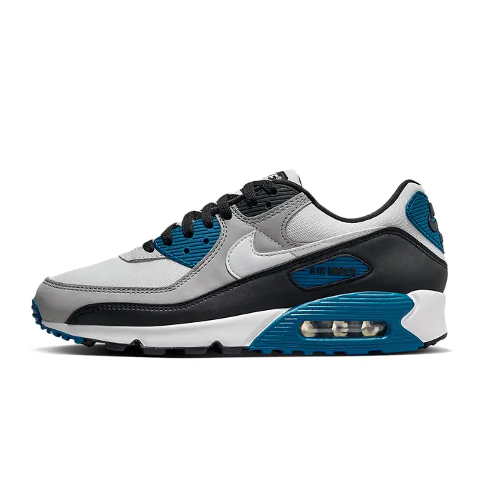 Nike Air Max 90 White Black Teal | Where To Buy | FB9658-002 | The Sole ...