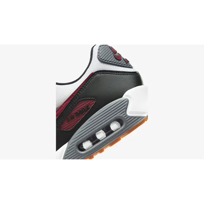 Nike Air Max 90 White Grey heel