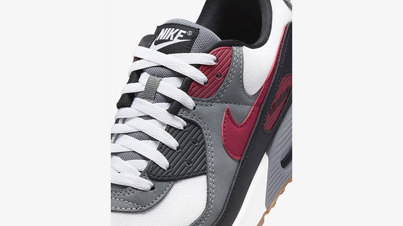 Nike Air Max 90 White Grey side