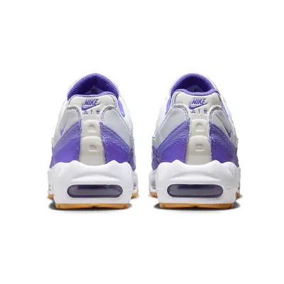 Nike nike retros women sneakers shoes White Purple Gum DM0011-101 Back
