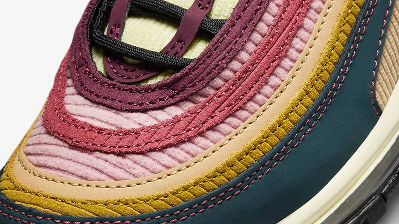 Nike Air Max 97 Corduroy And Cursive FB8454-300 Detail