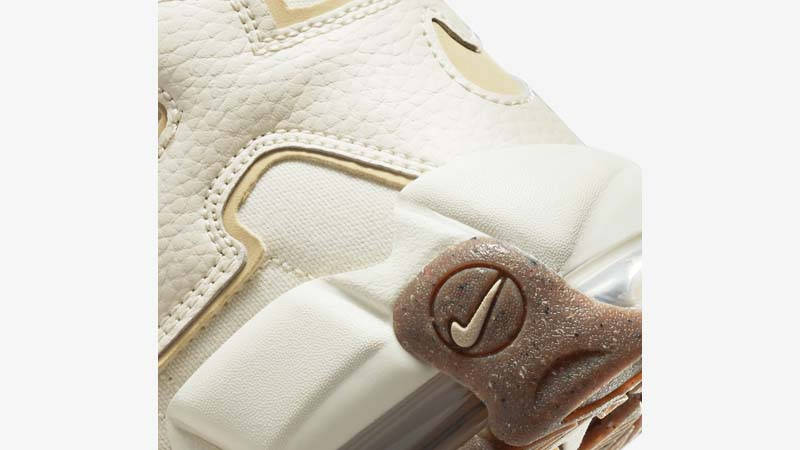Nike Air More Uptempo GS Coconut Milk Closeup