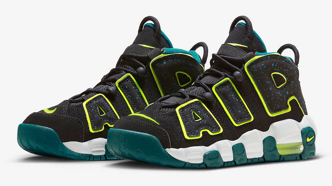 Nike Air More Uptempo GS Geode Teal DZ2809-001 Side