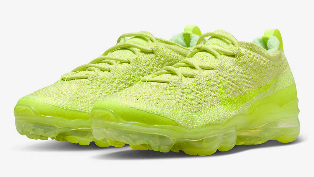 Lime green 2025 and blue vapormax