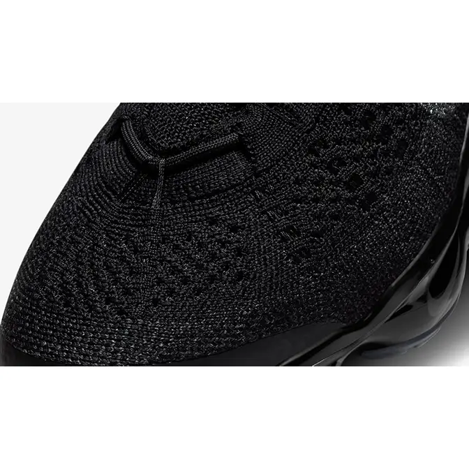 Jean-Paul Gaultier × sacai × Nike Vapor Waffle Black Black-White 23cm Flyknit Triple Black DV1678-003 Detail