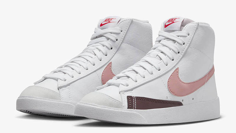Nike Blazer Mid 77 Next Nature Shoes White Backside Closeup front