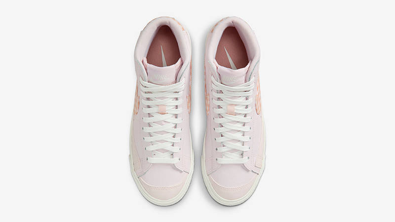 Nike Blazer Mid Gingham Plaid Pink FD9163-600 Top