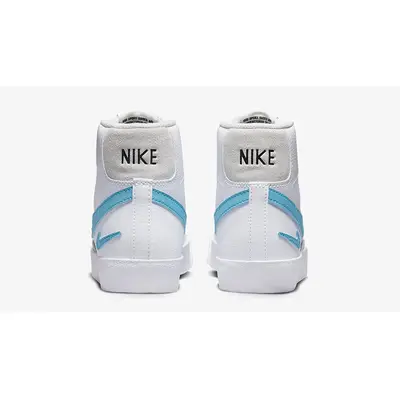 Nike Blazer Mid GS White Aqua FN7790-100 Back