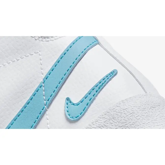 Nike Blazer Mid GS White Aqua | Where To Buy | FN7790-100 | The Sole ...