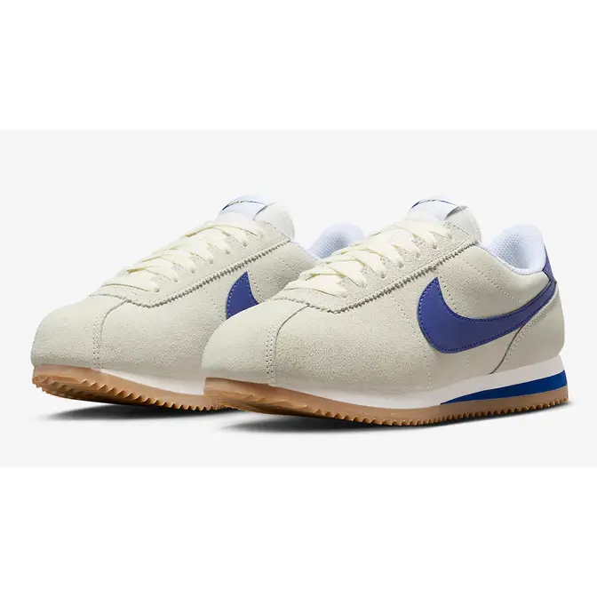 Nike Cortez Athletic Department Pale Ivory Blue FQ8108-110 Side