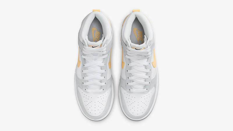 Nike Dunk High Pure Platinum Melon Tint FQ2755-001 Top