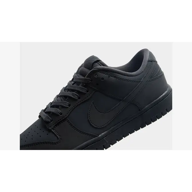 Nike dunk cheap all black