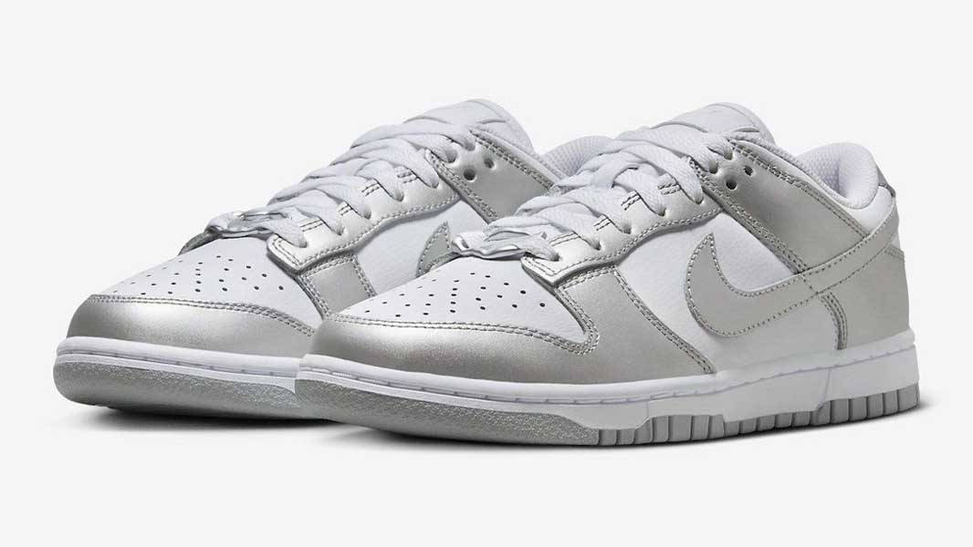 Nike Dunk Low Metallic Silver Blue Joy