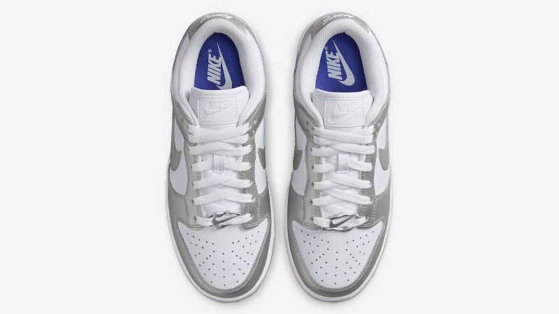 Nike Dunk Low Metallic Silver Blue Joy Middle