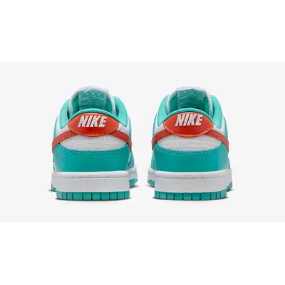Nike Dunk Low Miami Dolphins DV0833-102 Back