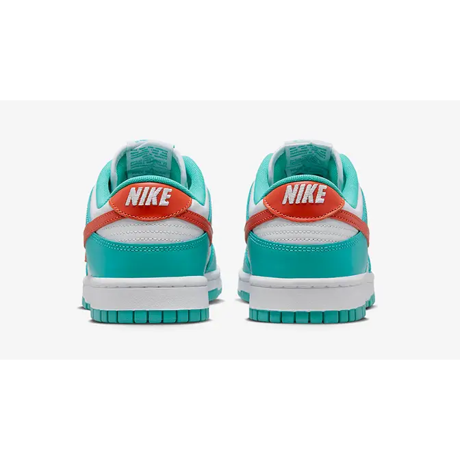 Nike Dunk Low Miami Dolphins DV0833-102 Back