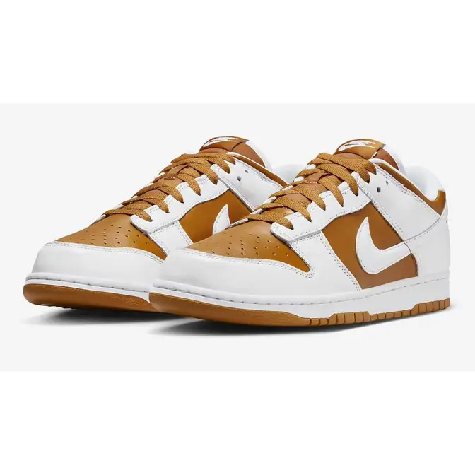 Nike Dunk low 'reverse curry' sneaker | DARK CURRY/WHITE | SEVENSTORE