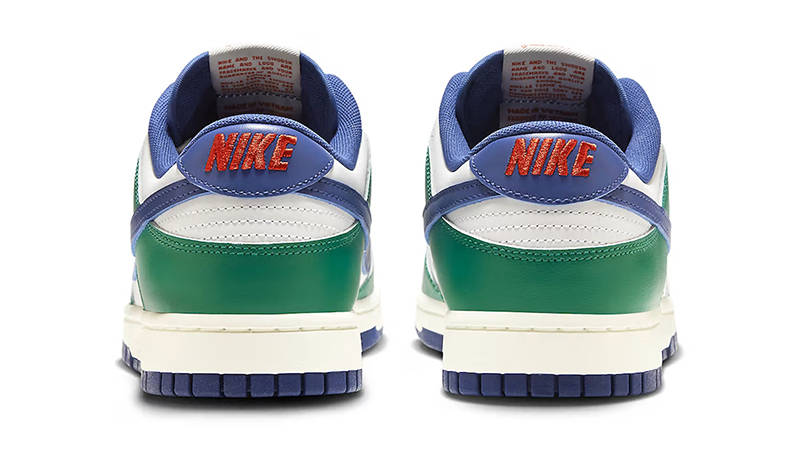 Nike Dunk Low Varsity Team Green Navy FQ6849-141 Back