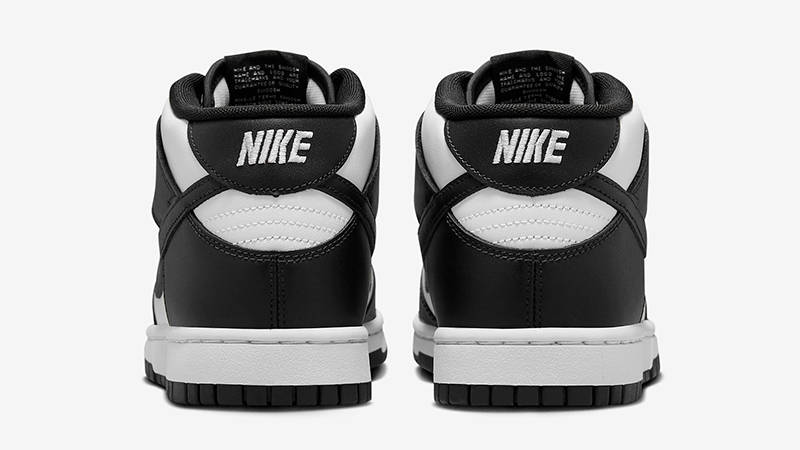 Nike Dunk Mid Leather Panda FQ8784-100 back