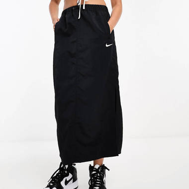 Nike Mini Swoosh Woven Cargo Maxi Skirt