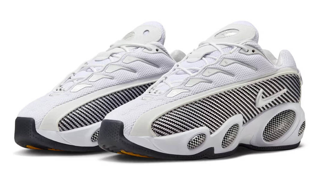 Nike NOCTA Glide White Black Front