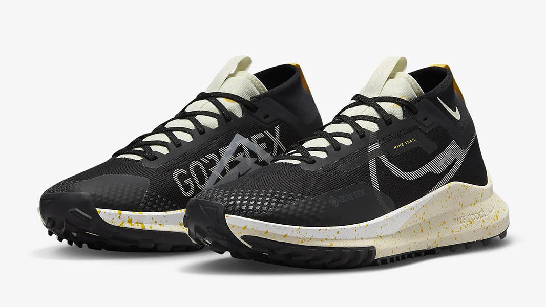 Nike Pegasus Trail 4 GORE-TEX Black Coconut Milk DJ7926-005 Side