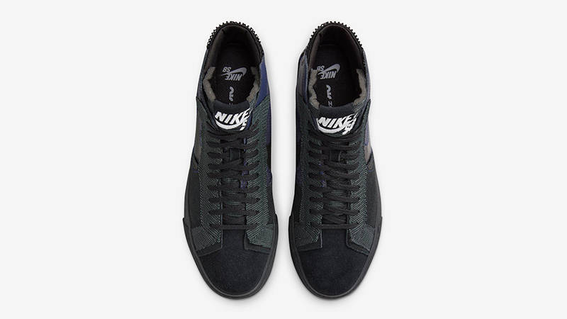 Nike SB Blazer Mid Premium Navy Black FD5113-400 Top