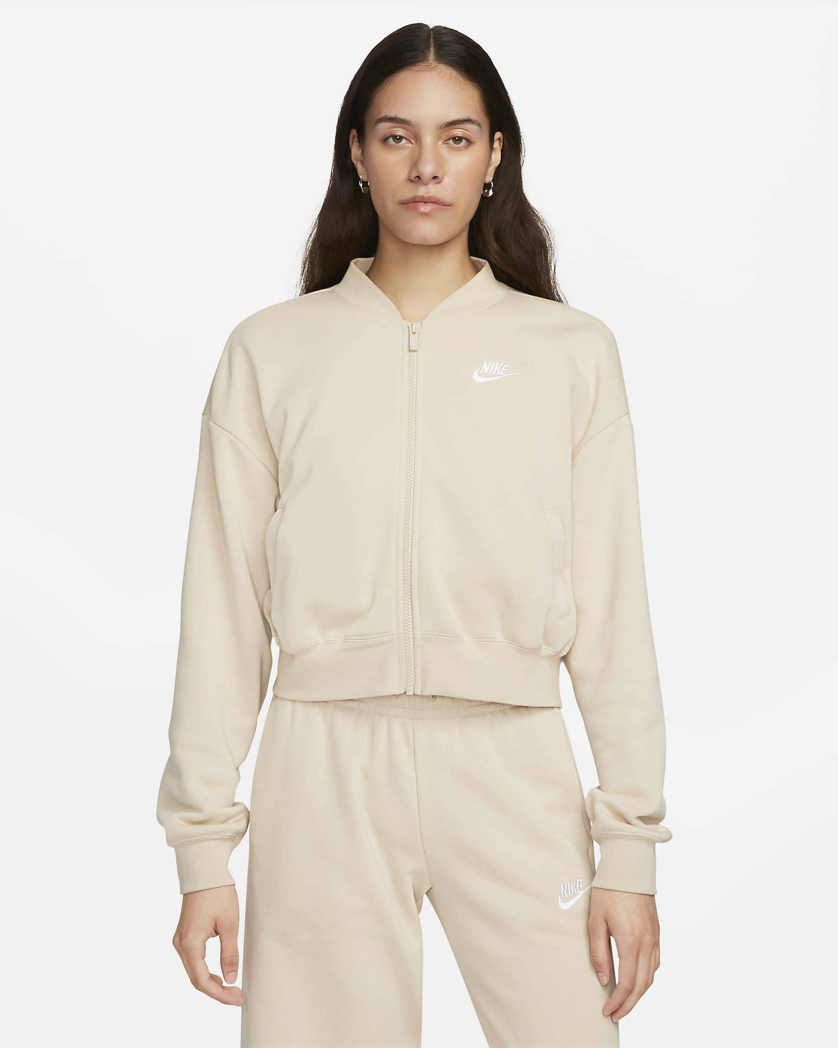 nike crop tracksuit