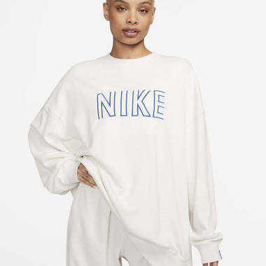 Nike Sportswear Oversized Crew-Neck French Terry Sweatshirt