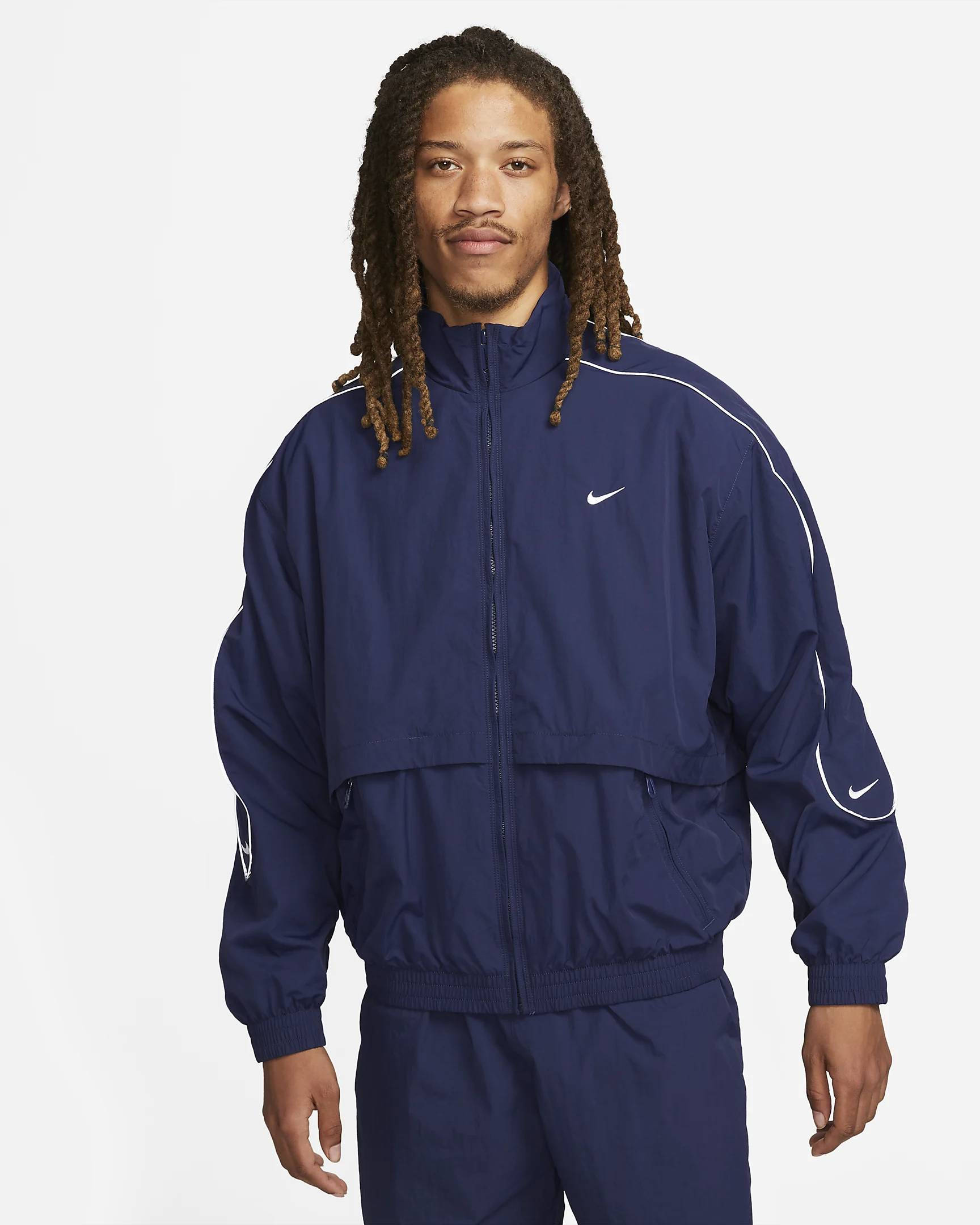 Nike Sportswear Solo Swoosh Woven Tracksuit Jacket | Where To Buy