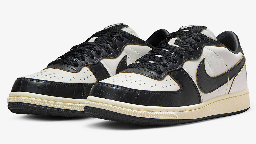 Nike Terminator Low Black Reptile FQ8127-030 Side