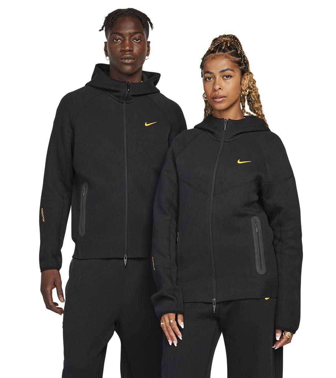NOCTA x Nike Tech Fleece Hoodie Black Full Front