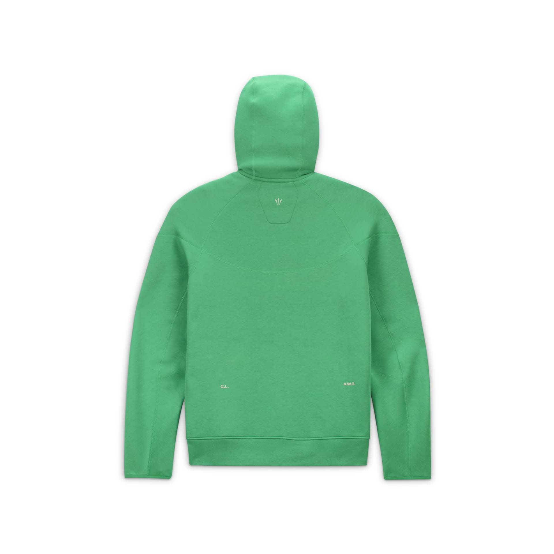 NOCTA x Nike Tech Fleece Hoodie Green Back