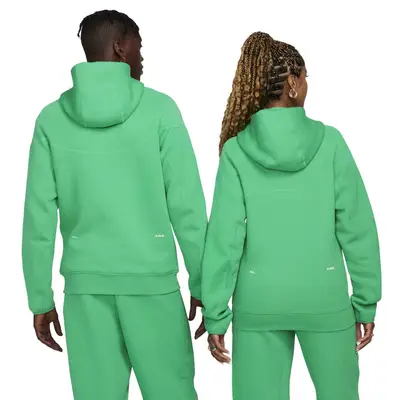 NOCTA x Nike Tech Fleece Hoodie Green Full Back