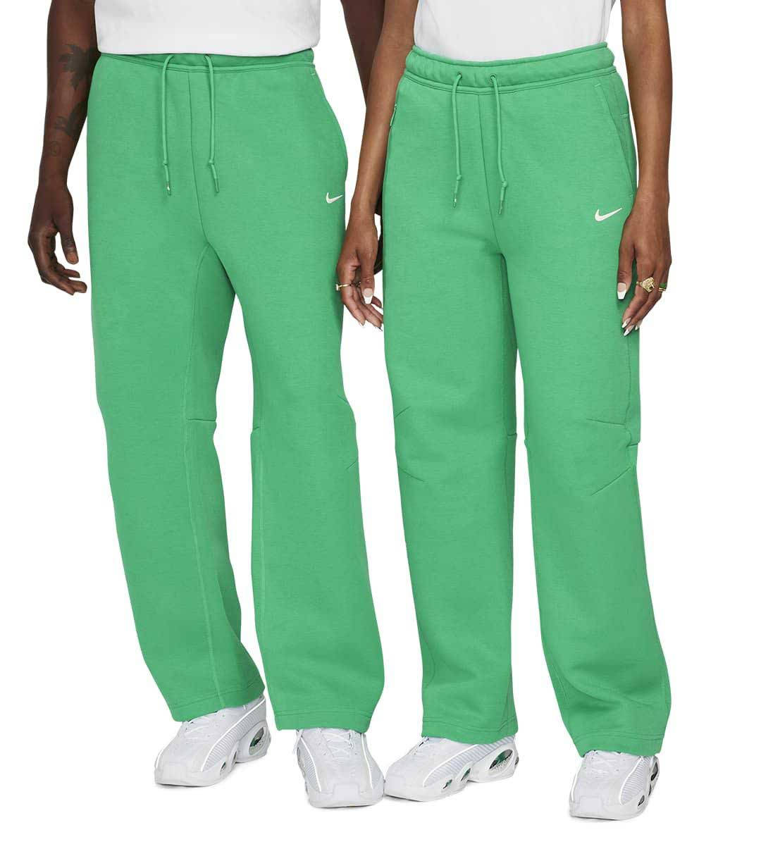 NOCTA x Nike Tech Fleece Open-Hem Pant Green Full Front