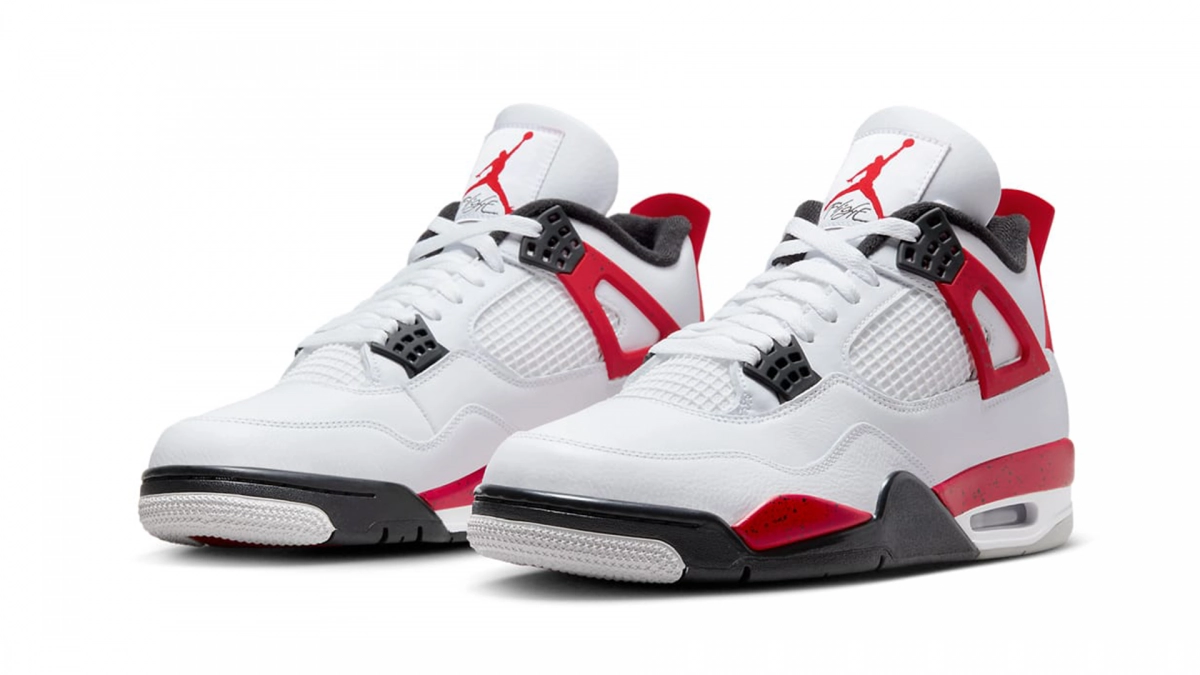 The Air Jordan 4 "Red Cement" Is Shaping Up to be a Clean Cop