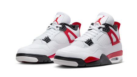 The Air Jordan 4 "Red Cement" Is Shaping Up to be a Clean Cop The Air Jordan 4 "Red Cement" Is Shaping Up to be a Clean Cop