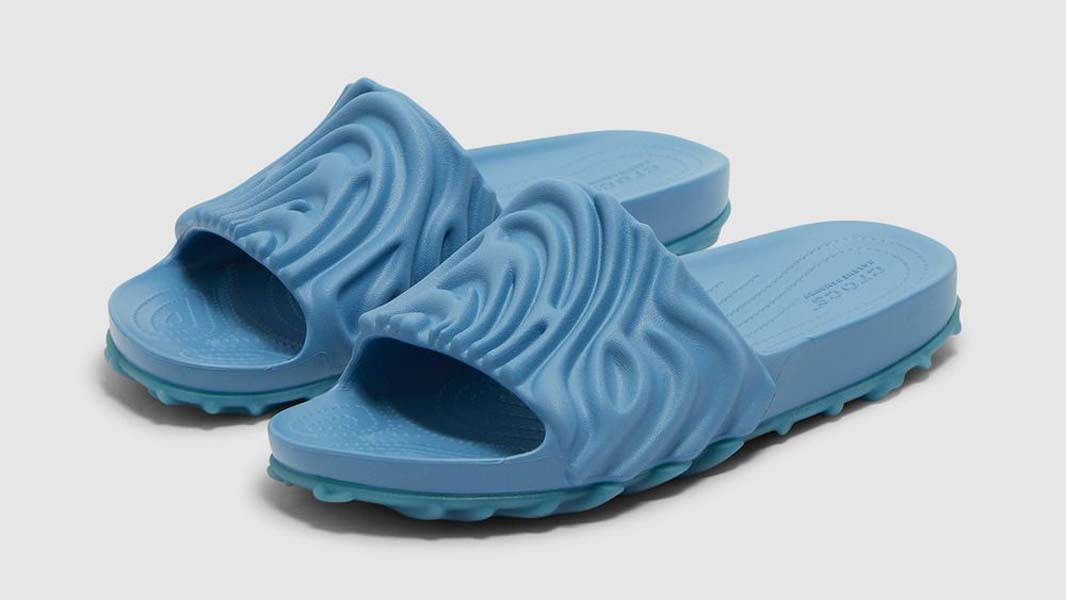 Salehe Bembury x Crocs Pollex Slides Tashmoo Blue Front