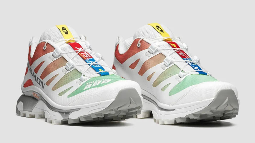 Salomon XT-4 OG White Green Ash Coral L47299900 Front