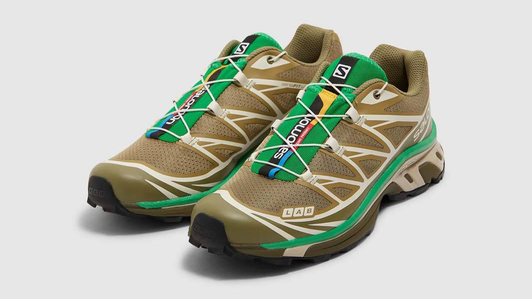 Salomon XT-6 Dried Herb Front
