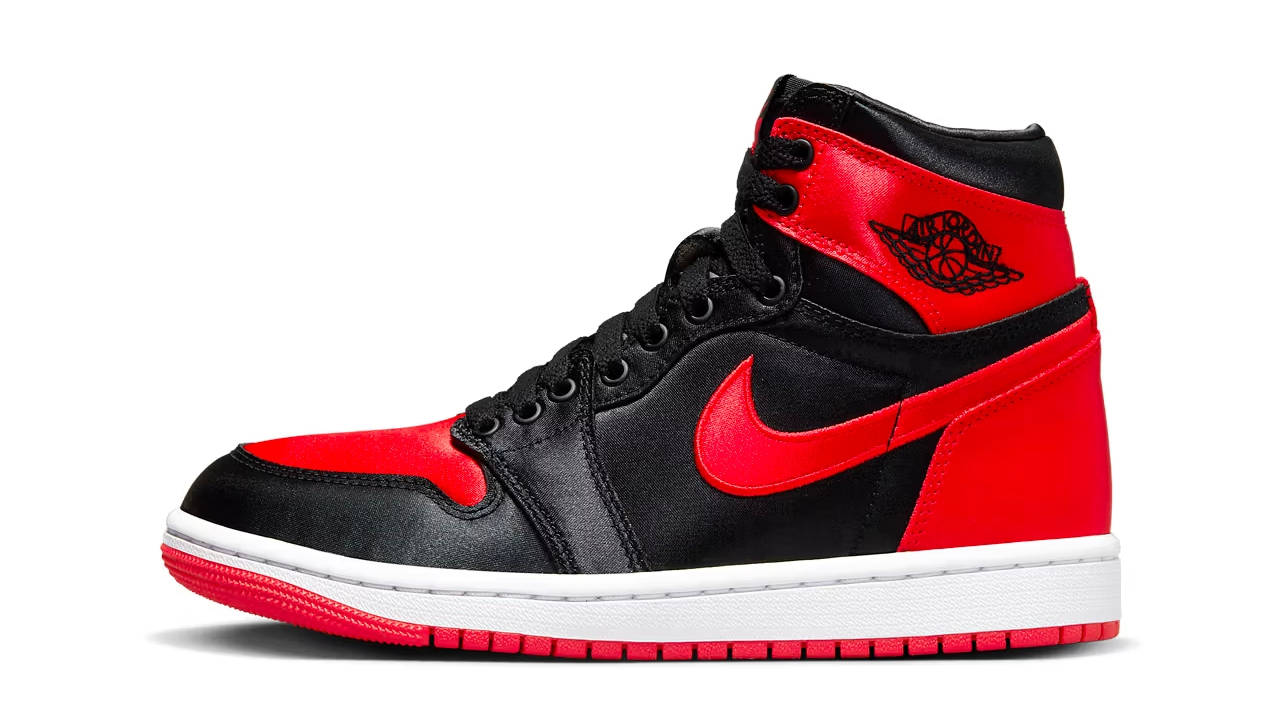 In Detail: The Air Jordan 1 High OG "Satin Bred" Reissue