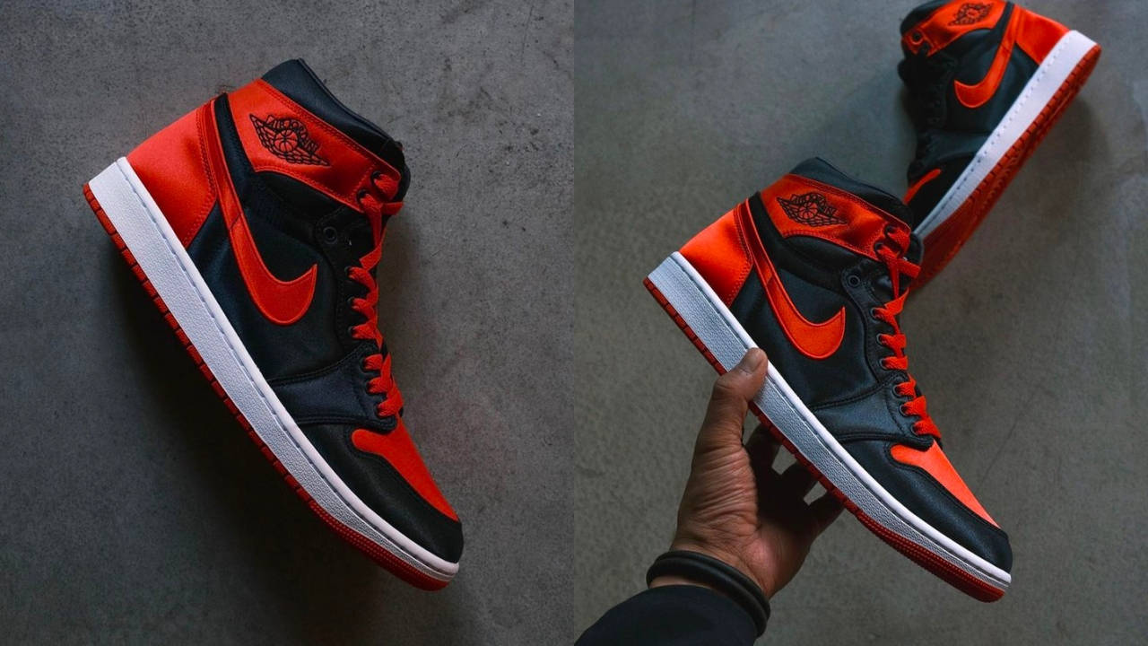 In Detail: The Air Jordan 1 High OG "Satin Bred" Reissue