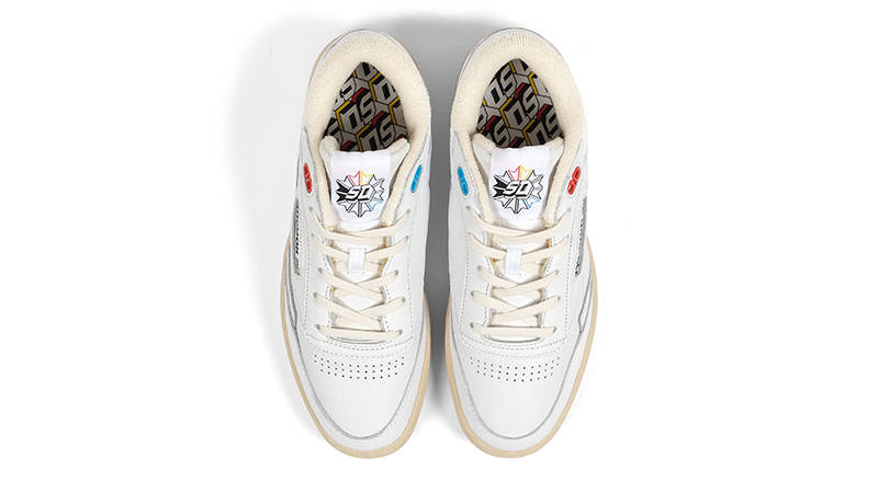 Sneaker District x Reebok Club C 2 Mid Vintage White IE7708 Top