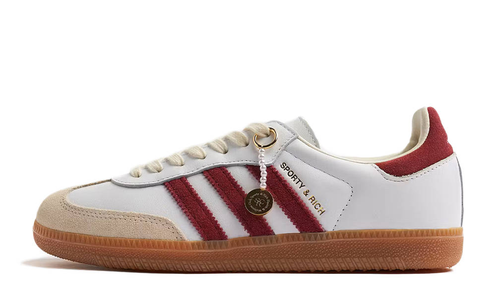 Burgundy deals adidas samba